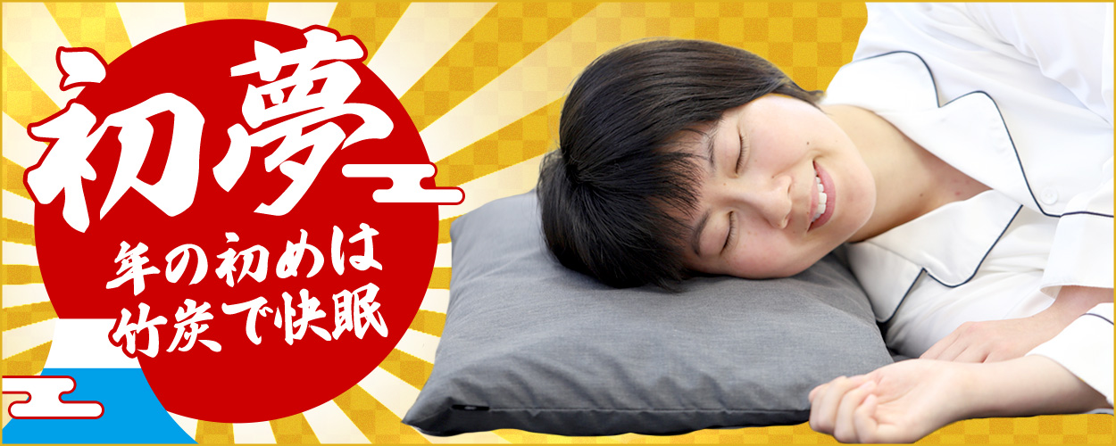 竹炭100％熟睡ピロー