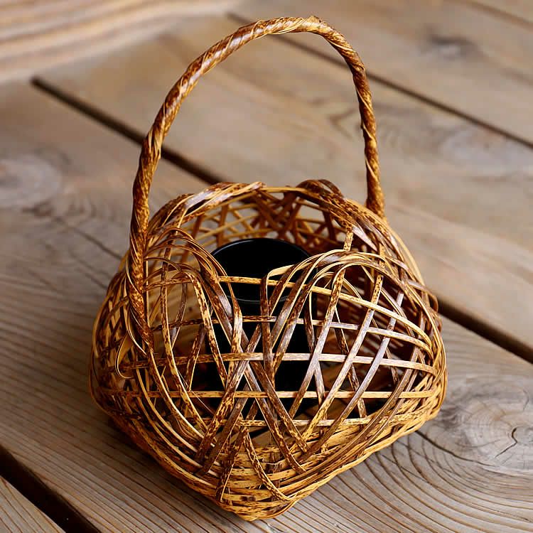 虎竹花籠 豆宗全