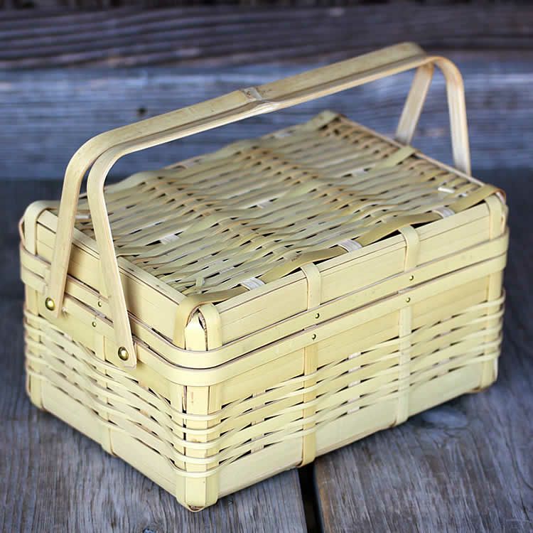 ミニバスケット 虎斑竹専門店 竹虎