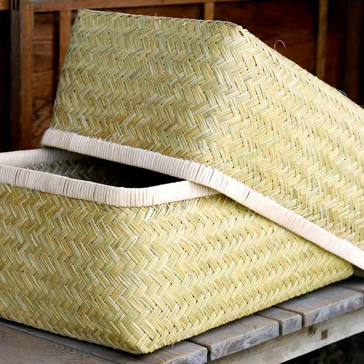 数量限定】これが最後の販売です 幻のスズ竹行李（こうり） | 虎斑竹  