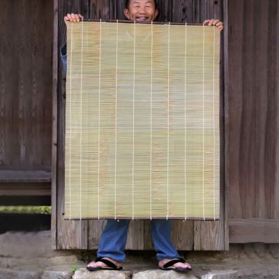 【受注生産 お届けまで約3ヶ月】<br>国産竹すだれ 90センチ×112センチ