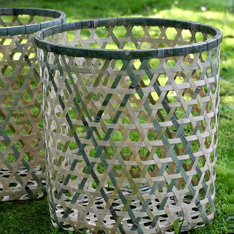 竹製の玉入れかご、運動会を昔ながらの竹編み籠が応援します！ | 虎