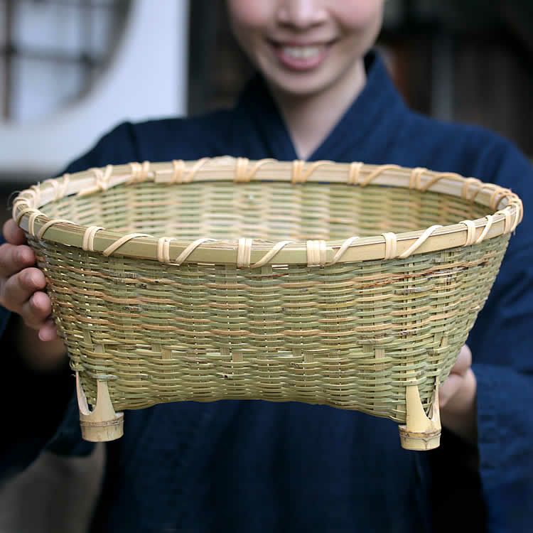 籐巻茶碗籠 | 虎斑竹専門店 竹虎