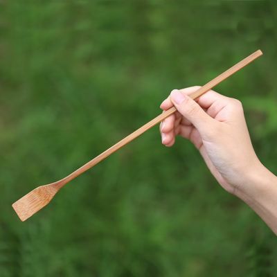 竹ロングスプーン 30cm<br>（マドラー・調理道具・竹炭パウダーにも）