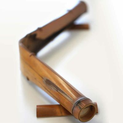 【一点限り】<br>煤竹くの字結界