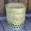 伝統の真竹洗濯籠（三角）