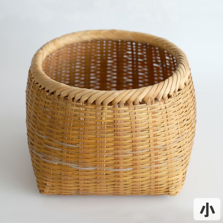 【竹虎YouTube特別販売！】限定3個！篠竹腰籠の小サイズ