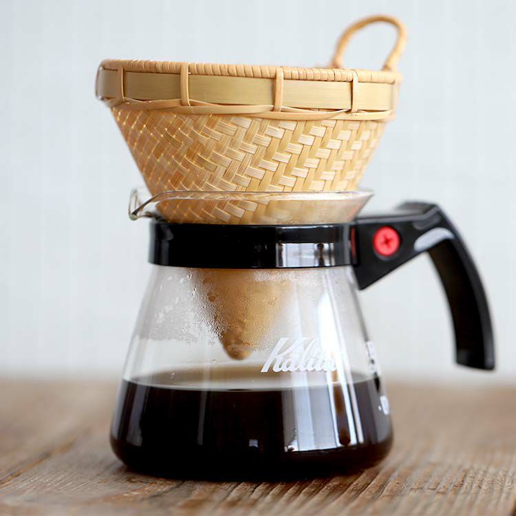 竹網代編みコーヒードリッパー
